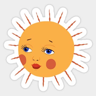 Sun Sticker